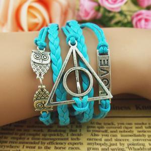Nt0078 8-word Harry Potter Multilayer Bracelet..